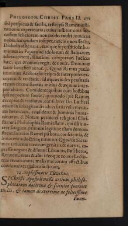 12. Sophismatis Elenchus.