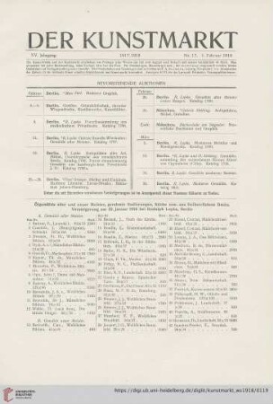 Nr. 17 (1. Februar 1918)
