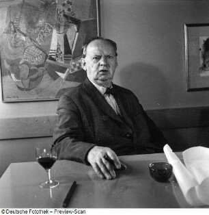 Portraitserie Hans Scharoun