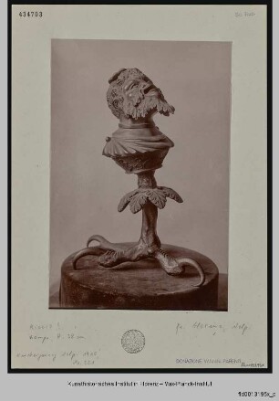 Leuchter mit antropomorpher Figur
