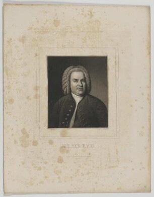 Bildnis des Johann Sebastian Bach
