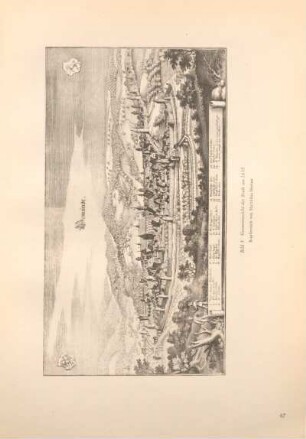 Bild 3 Gesamtansicht der Stadt um 1640