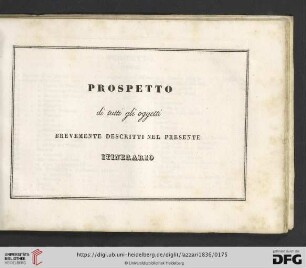Prospetto