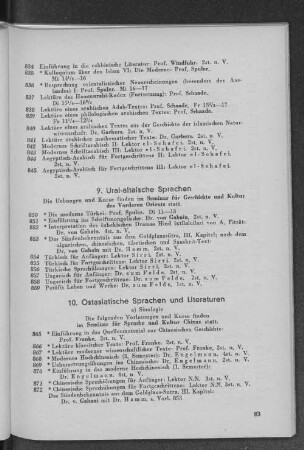 9. Ural-altaische Sprachen