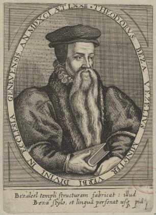 Bildnis des Theodorvs Beza