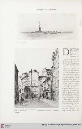Drawings, etchings, etc., by George T. Plowman