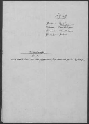 Oppelsbohm mit Filialen: Pfarrbericht 1929