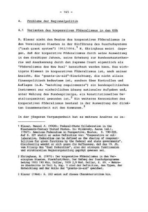 4. Probleme der Regionalpolitik