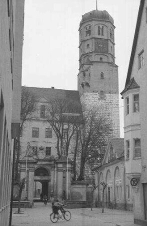 Dillingen: Schloss, Portal und Turm