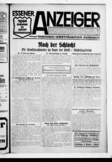 Essener Anzeiger. 1919-1940