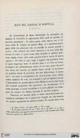4: Scavi nel cimitero di Domitilla