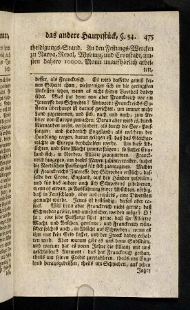 475-482, An den Festungs-Wercken zu Narva, Reval, Wyburg ...