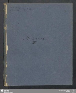 IIter Theil: Die Mechanik der flüssigen Körper - XVII 414 8. (11)