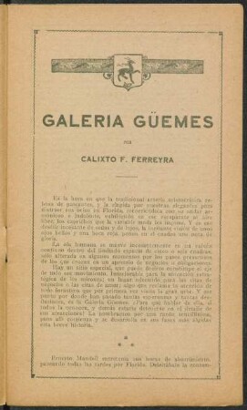 Galería Güemes [Parte única]