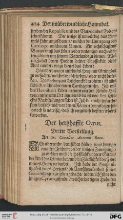 Der hertzhaffte Cyrus