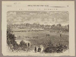 Pontonbrücke in Ergernsund 1864