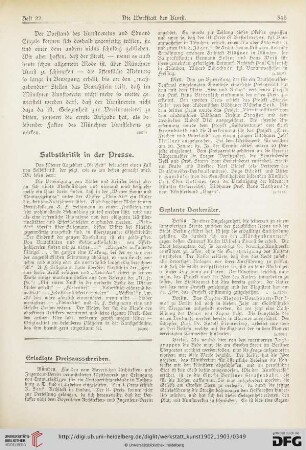 2: Selbstkritik in der Presse