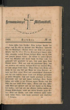 No. 10. October. 1860.