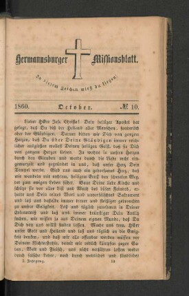 No. 10. October. 1860.