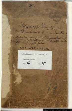 Alphabetisches Register von neu aufgenommenen gewerbetreibenden Bürgern zu Münster