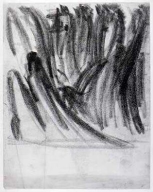 Skizze zu "Der Golem, wie er in die Welt kam" (1920)