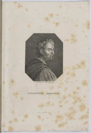 Bildnis des Ludovico Ariosto