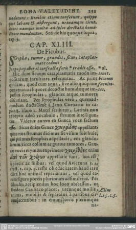 Cap. XLIII. De Ficubus