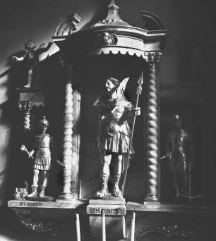 Altar mit den Heiligen Mauritius, Theodor und Sebastian