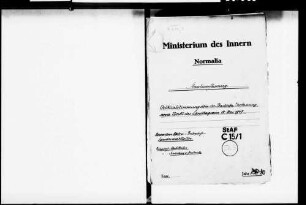 Landtagswahlen und Volksentscheid über die Badische Verfassung 18. Mai 1947