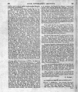 Schneider, G. C. W.: Das Attische Theaterwesen, zum besseren Verstehen der griechischen Dramatiker nach den Quellen dargestellt. Weimar: Hoffmann 1835