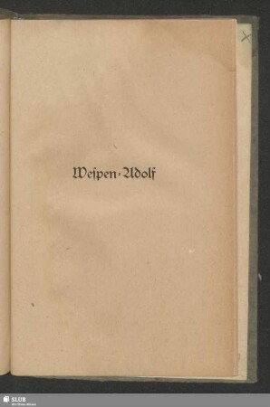 Wespen-Adolf