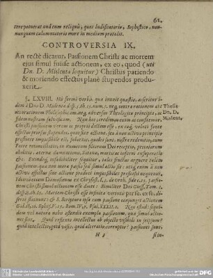 Controversia IX.