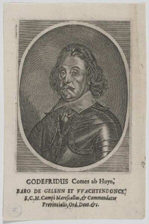 Bildnis des Godefridus ab Huyn de Gelehn et Vvachtendonck