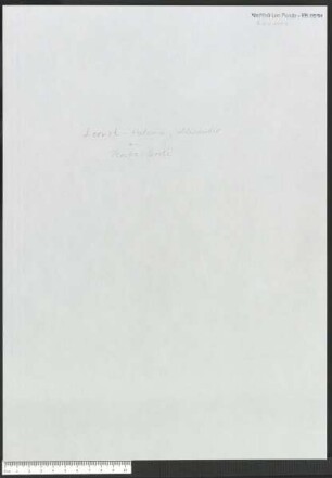 Brief (Verfasser: Lernet-Holenia, Alexander; Adressat: Perutz, Grete)