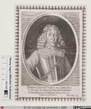 Bildnis Anton Dietrich Frhr. von Kettler
