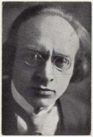 Sturm-Postkarte mit Portraitabb. von Herwarth Walden
