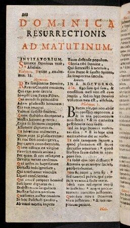 268-329, Dominica Resurrectionis ad Matutinum