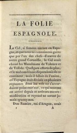 La folie espagnole : par Pigault-Lebrun, 1