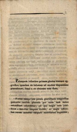De infantia prima dissertatio inauguralis