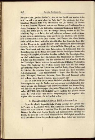 6. Das Karibische Meer als Teil Lateinamerikas