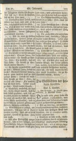 Die Geschichten der heiligen Apostlen