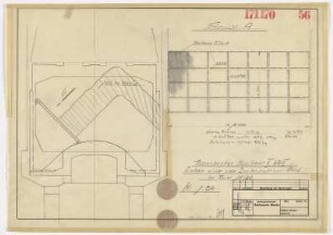 Kohlenbunker Kesselhaus 2, Einbau einer prov. Eisenkonstruktions-Wand bei Kessel 11/20