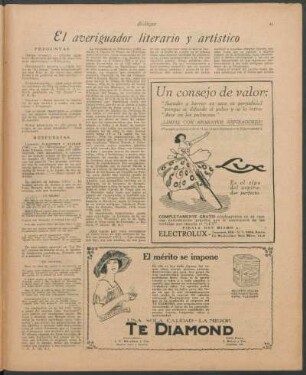 El averiguador literario y artístico