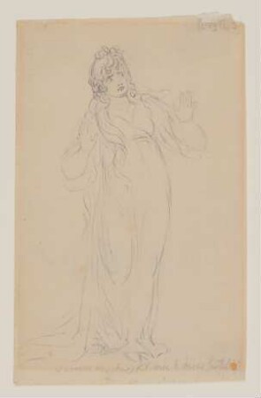 Friederike Bethmann-Unzelmann als Adelheid in Goethes "Götz von Berlichingen"