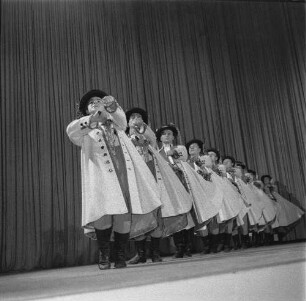 Staatliches Ensemble für sorbische Volkskultur. Auftritt der Tanzgruppe