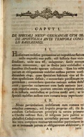 Joan. Philippi Gregel J. U. D. Commentatio Ivris Pvblici Ecclesiastici Germanici De Jvribus Nationi Germanicae Ex Acceptatione Decretorum Basileensium : Qvaesitis Per Concordata Aschaffenburgensia Modificatis Avt Stabilitis