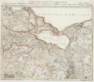Grand Atlas, Bl. 7 (Pommern, Preussen) : Contenant une Partie du Duché de Pomeranie de Suedois et de Prusse.