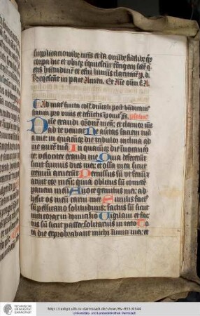 Preces pro vivis et defunctis zu den einzelnen Horen mit Psalmen