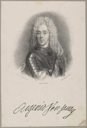 Bildnis des Eugen von Savoy