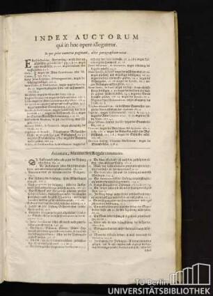Index auctorum qui in hoc opere allegantur.